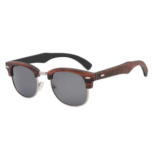 2020 Fashionable Wooden Brand Sunglasses, Women's Polarized Sunglasses, Men's Outing, UV Protection Sunglasses