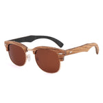 2020 Fashionable Wooden Brand Sunglasses, Women's Polarized Sunglasses, Men's Outing, UV Protection Sunglasses