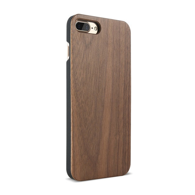 Wooden Phone Case For iPhone X XR XS 11 Pro Max Bamboo Cover Luxury Hard PC Wood Case For iPhone 11 Pro Max 8 7 6S 6 Plus Cover