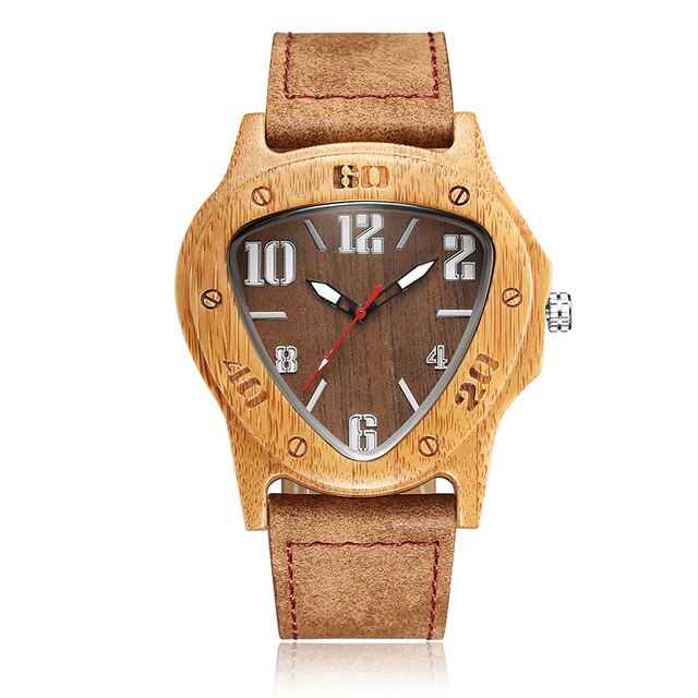 Quartz Watches Wood Mens Clock Unique Design Top Luxury Brand Wooden Bamboo Sport Wrist Watch Black Face Hodinky Man Women 2017