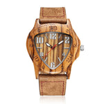 Quartz Watches Wood Mens Clock Unique Design Top Luxury Brand Wooden Bamboo Sport Wrist Watch Black Face Hodinky Man Women 2017