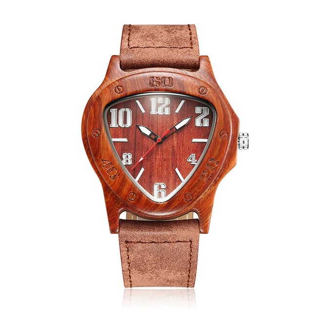 Quartz Watches Wood Mens Clock Unique Design Top Luxury Brand Wooden Bamboo Sport Wrist Watch Black Face Hodinky Man Women 2017