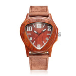 Quartz Watches Wood Mens Clock Unique Design Top Luxury Brand Wooden Bamboo Sport Wrist Watch Black Face Hodinky Man Women 2017