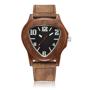 Quartz Watches Wood Mens Clock Unique Design Top Luxury Brand Wooden Bamboo Sport Wrist Watch Black Face Hodinky Man Women 2017