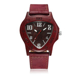 Quartz Watches Wood Mens Clock Unique Design Top Luxury Brand Wooden Bamboo Sport Wrist Watch Black Face Hodinky Man Women 2017