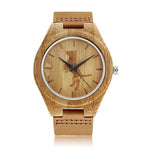 Quartz Watches Wood Mens Clock Unique Design Top Luxury Brand Wooden Bamboo Sport Wrist Watch Black Face Hodinky Man Women 2017