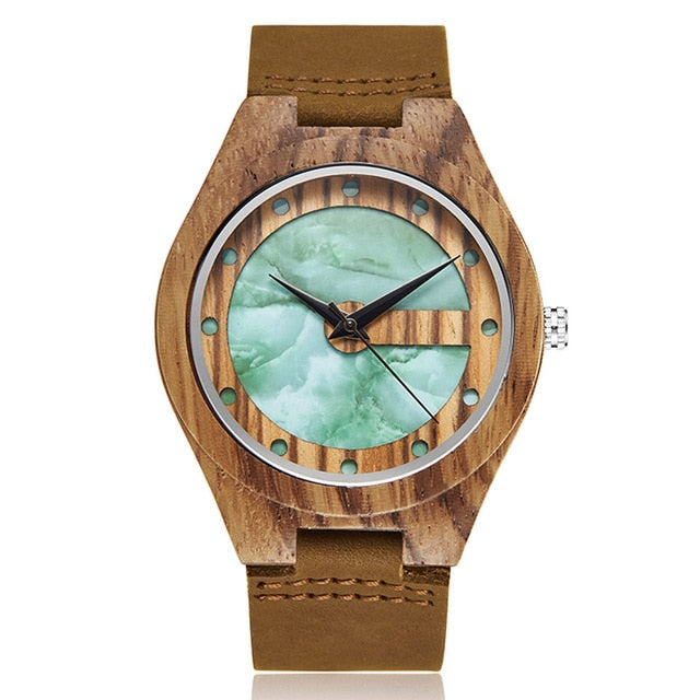 Quartz Watches Wood Mens Clock Unique Design Top Luxury Brand Wooden Bamboo Sport Wrist Watch Black Face Hodinky Man Women 2017