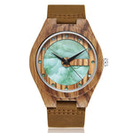 Quartz Watches Wood Mens Clock Unique Design Top Luxury Brand Wooden Bamboo Sport Wrist Watch Black Face Hodinky Man Women 2017