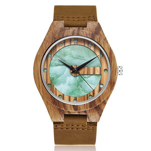 Quartz Watches Wood Mens Clock Unique Design Top Luxury Brand Wooden Bamboo Sport Wrist Watch Black Face Hodinky Man Women 2017