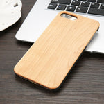Real Wood Case For iphone X XS Max XR 8 7 6 6S Plus 5 5S SE Cover Durable Natural Rosewood Bamboo Walnut Wooden Hard Phone Cases