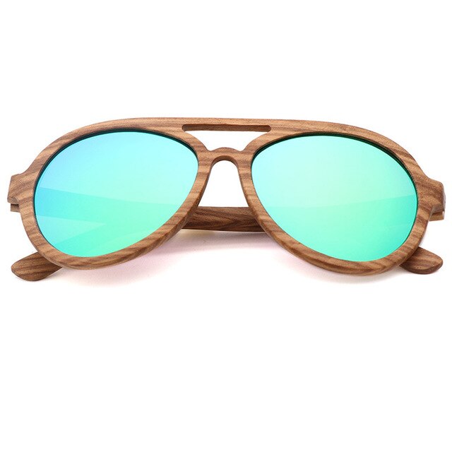 Brand Design Zebra Wood Sunglasses Men Polarized Lens Bamboo Sun Glass For Women Free shipping