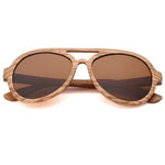 Brand Design Zebra Wood Sunglasses Men Polarized Lens Bamboo Sun Glass For Women Free shipping